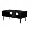 Kafijas galdiņš Cama Meble LUCCA 1000×550×460 mm taisnstūra melns