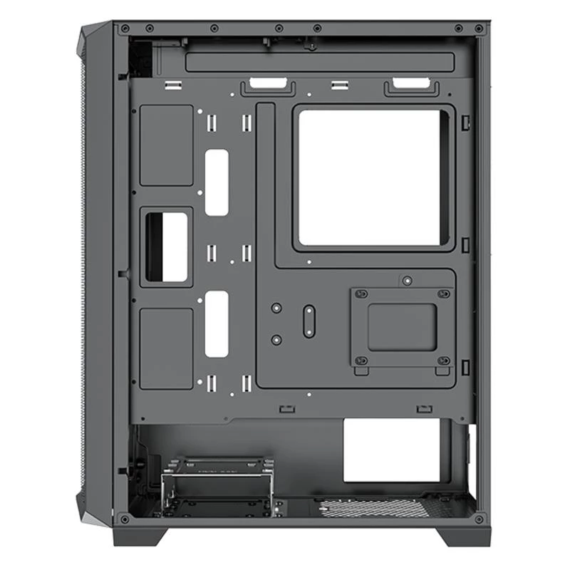 Korpuss|XILENCE|ATX/micro ATX/Mini-ITX|Melns|Midi Tower|PC|XG161