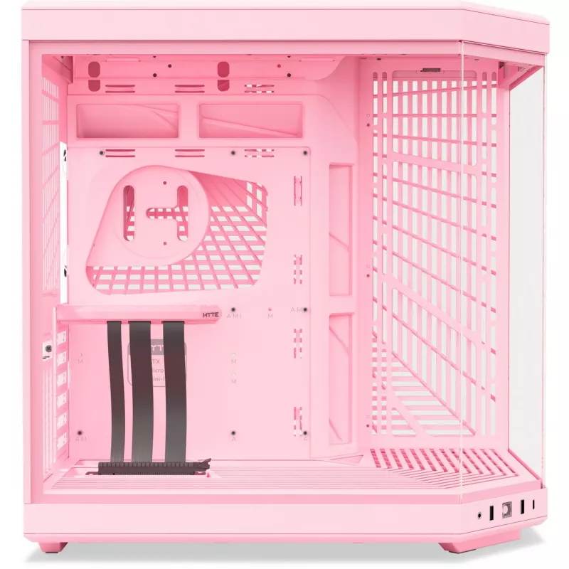 Datora korpuss Hyte Y70 ATX Strawberry Milk