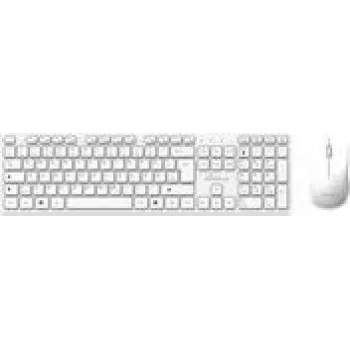 Vadu pilna izmēra tastatūra ar peli MediaRange MROS278 — USB, QWERTZ vācu, balts