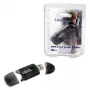 Karšu lasītājs LOGILINK CR0007 USB 2.0 SD/MMC, melns, līdz 480 Mbit/s