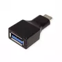 Value 12.99.9030 kabeļa adapteris USB-C uz USB-A, melns (12.99.9030)