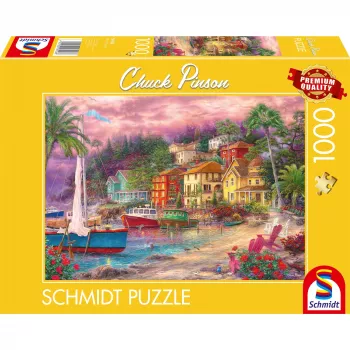 Jigsaw Puzzle schmidt spiele Chuck Pinson Coastal Magic — 1000 gab., mākslinieks Chuck Pinson