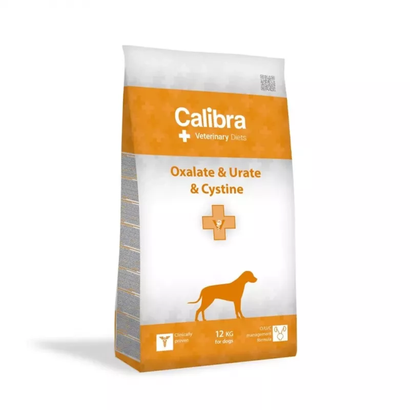 CALIBRA VD Dog Oxalate&Urate&Cystine - sausā suņu barība - 12 kg
