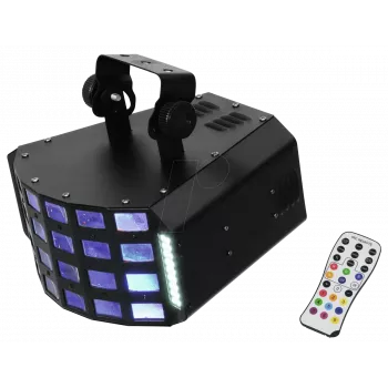 LED gaismas efekts EUROLITE D-30 Hybrid 36W RGBAWP DMX, hibrīda staru/mazgāšanas efekts, 36 W