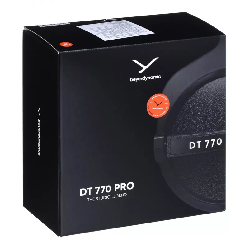 Beyerdynamic DT 770 PRO austiņas, vadu, galvas saite, pelēka