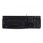 Desktop MK120, vadu, USB, QWERTZ, melns, pele iekļauta