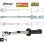 HAZET 6110-1CT - klikšķa griezes momenta atslēga - kpm - mehāniska - 1/4 collas - 6,3 mm - 5 - 60 Nm