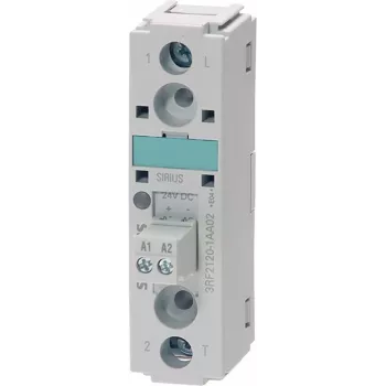 Siemens vienfāzes cietvielu relejs 3RF21 1 gab. 3RF2120-1AA02 slodzes strāva 20 A (3RF2120-1AA02)