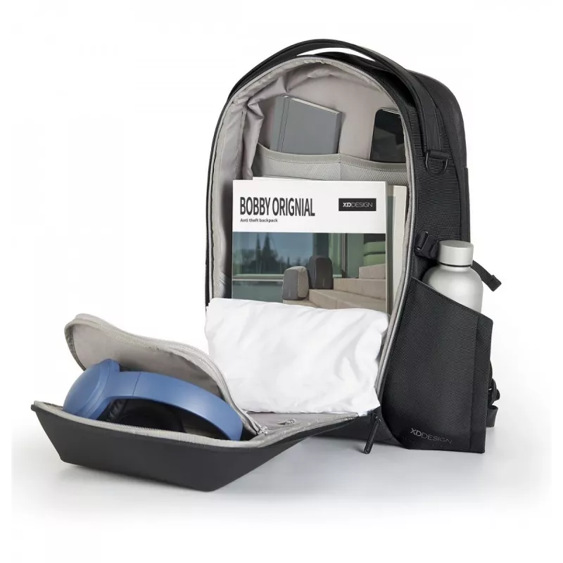 Mugursoma XDDESIGN Bizz Melns — ūdensizturīga, viegla, modelis P705.931