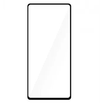 Rūdīta stikla ekrāna aizsargs Tellur Samsung S10 Lite — pilnībā līmējošs, saderīgs ar maciņiem, melns