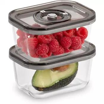 Vakuuma trauki Caso VacuBoxx Eco-Duo S caurspīdīgi, 2 gab. komplekts