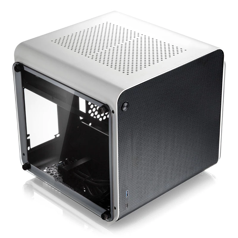 Datora korpuss Raijintek METIS EVO TG Mini-ITX korpuss, balts