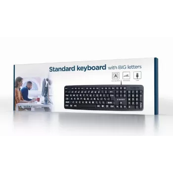 Standarta USB tastatūra senioriem