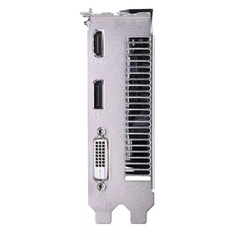 Diskrētā videokarte BIOSTAR GeForce GTX 1050 4 GB GDDR5, 1455 MHz pastiprinājums, 128-bit, PCIe 3.0, 2 ventilatori