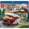Konstruktoru rotaļlieta LEGO City Adventure Camper 60454, 385 detaļas, augstums 80 mm, no 6 gadu vecuma