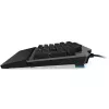 Mehāniskā spēļu tastatūra Lenovo Legion K500 — pilna izmēra 104 taustiņu USB, QWERTY ASV angļu, RGB fona apgaismojums, pelēka/melna