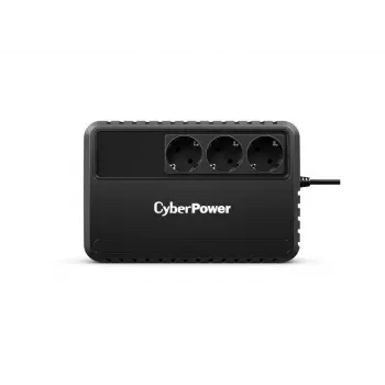 Nepārtrauktās barošanas avots CYBERPOWER BU650EG 650 VA 360 W rezerves UPS datoram un mazam birojam