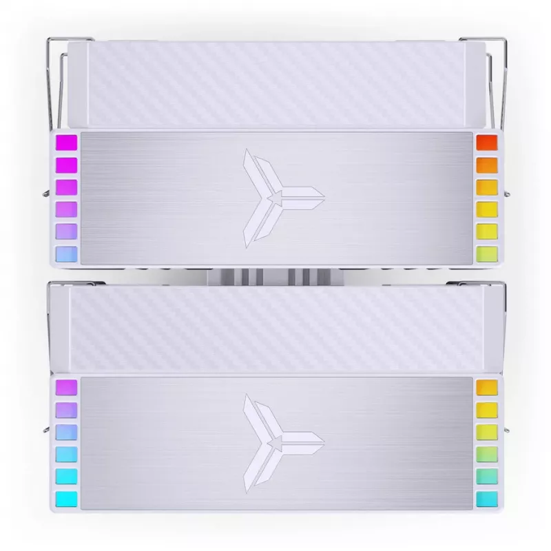 Jonsbo HX6280 CPU dzesētājs, PWM, RGB - 130 mm, balts