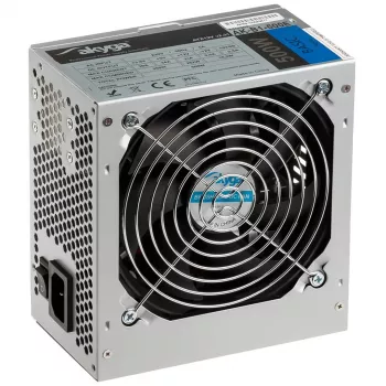 ATX barošanas bloks Akyga AK-B1-500E 500 W, 120 mm ventilators, 20+4 pin ATX, 3× SATA, pasīvs PFC