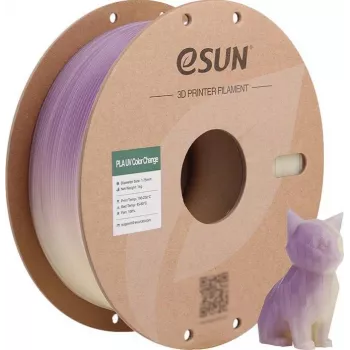 PLA UV 1,75mm VIOLETA 1kg ESUN 3D FILAMENTS (PLA-UV CC175UV-Z1P1)