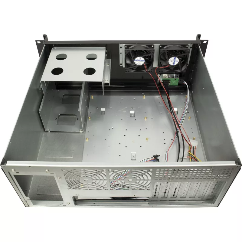 Rack Server Inter-Tech 4U-K-439L Melns