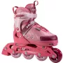 Inline skates HUDORA Mia 2.0, regulējams izmērs 33–36, rozā