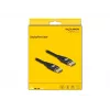 DeLOCK DisplayPort kabelis 8K 60 Hz 3 m melns metāla