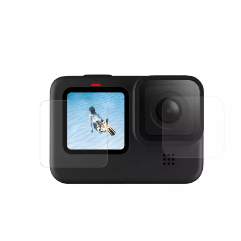 Ekrāna un objektīva aizsargs Telesin GP-FLM-902 GoPro Hero9 — aizsargstikls displejam un objektīvam