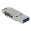 USB zibatmiņa DeLOCK 16 GB USB-C Type-A metāla korpuss