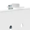 Galda nodalījums ergo office ER-301 W — 1116 mm plats tērauda ekrāns ar magnētisko tāfeli, balts, maks. slodze 10 kg