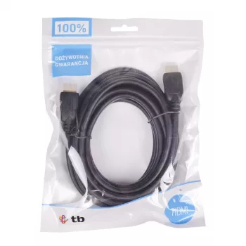 TB V 1.4-HDMI kabelis ar zelta pārklājumu 3 m