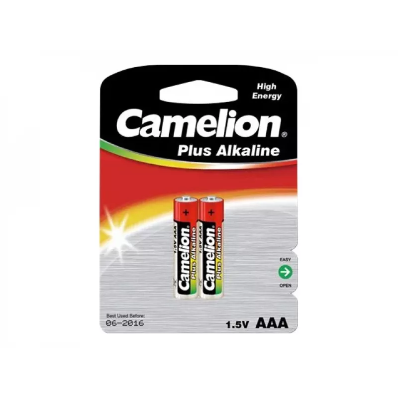Vienreizlietojamā baterija Camelion LR03-BP2 AAA Alkaline