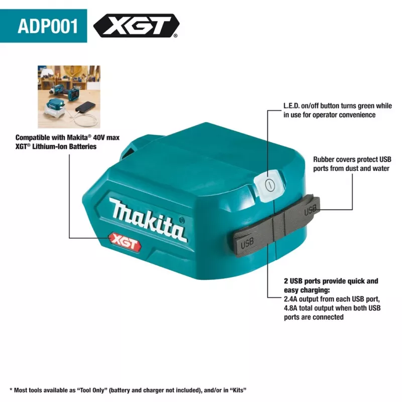 Makita ADP001G akumulatora lādētājs
