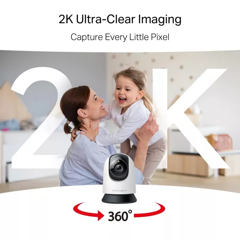 Iekštelpu drošības kamera TP-LINK MC210 Pan/Tilt Wi‑Fi 1080p Nakts redzamība