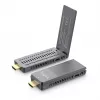 Bezvadu HDMI paplašinātāja komplekts DIGITUS DS-55359 — 4K/60Hz, 150 m, AV raidītājs un uztvērējs
