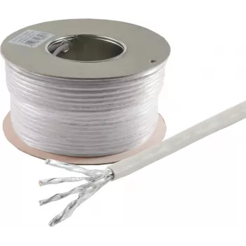 Tīkla kabelis ShiverPeaks S/CONN 75900-500 Cat6 S/FTP (S-STP) 500 m pelēks