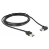USB kabelis DeLOCK 5m USB 2.0 A tēviņš/tēviņš 90°