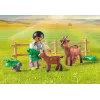 Playmobil 71442 Lauki: Traktors ar piekabi un ūdens tvertni Svaiga raža fermā Mācīšanās par vidi Jautra iztēles lomu spēle