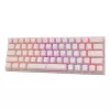 Mehāniskā spēļu tastatūra White Shark Wakizashi GK-002421V2 rozā ASV-Zils izkārtojums