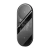 Baseus 2In1 20W Digital Led Display Headphones Melns Wireless Charging