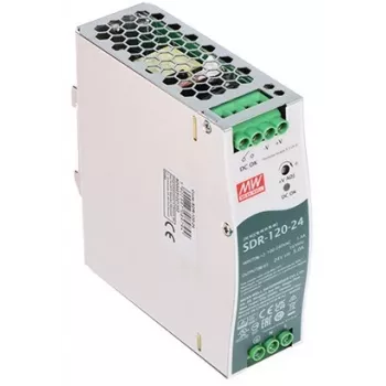 Sprieguma pārveidotājs MEAN WELL SDR-120-24