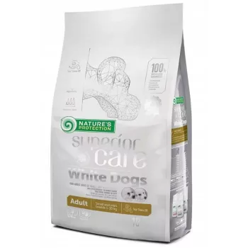 Sausā suņu barība nature’s protection Superior Care balta Dogs bez graudiem mazajām šķirnēm ar jēru 10 kg, bezgraudu, pieaugušiem mazo šķirņu suņiem