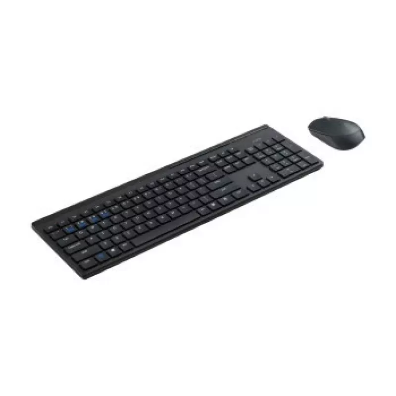 Rapoo 8110M bezvadu daudzrežīmu tastatūras un peles komplekts, melns