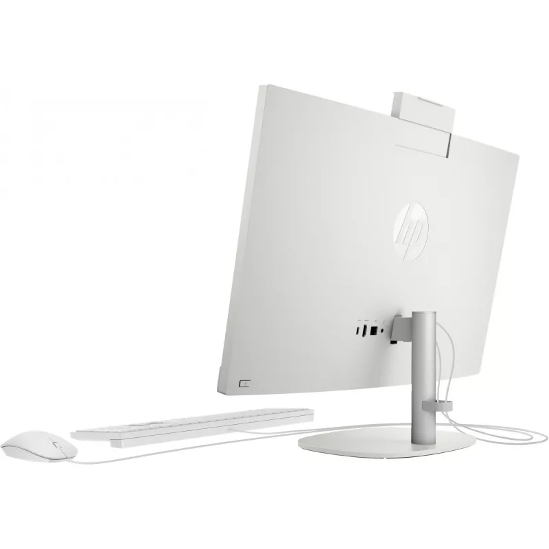 HP 24-cr0009ng AMD Ryzen™ 3 7320U 60,5 cm (23.8) 1920 x 1080 pikseļi Viss-vienā dators 8 GB LPDDR5-SDRAM 512 GB SSD Windows 11 Home Wi-Fi 6 (802.11ax) Balta (A04VWEA#ABD)