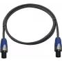 Skaļruņu kabelis PSSO 3022790K 2x2,5 mm 1,5 m, melns