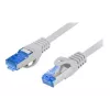 Tīkla kabelis LANBERG PCF6A-10CC-0150-S Cat6a S/FTP RJ-45 — 1,5 m, pelēks