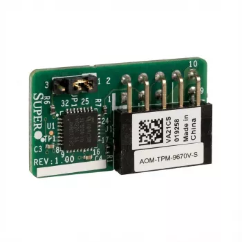 Supermicro AOM-TPM-9670V-S-O uzticamās platformas modulis (TPM) SPI 2.0