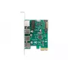 DeLOCK PCI Express x1 karte 3 x USB 5 Gbps Type-A 1 x Gigabit LAN