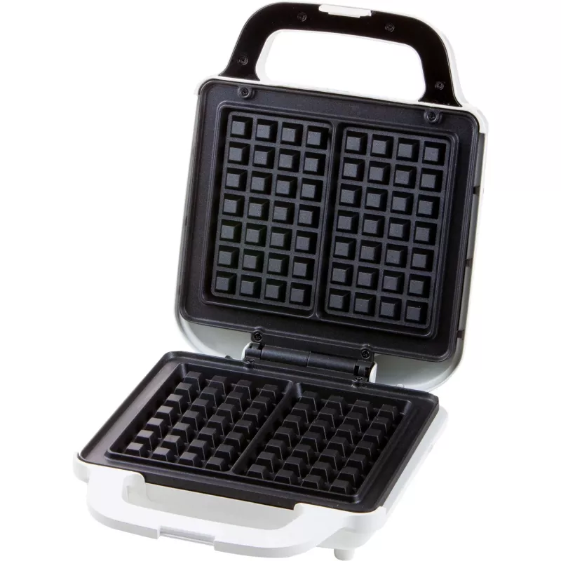 Vafeļu dzelzs Domo DO9222W 2 vafeles 900 W Balta Melna
